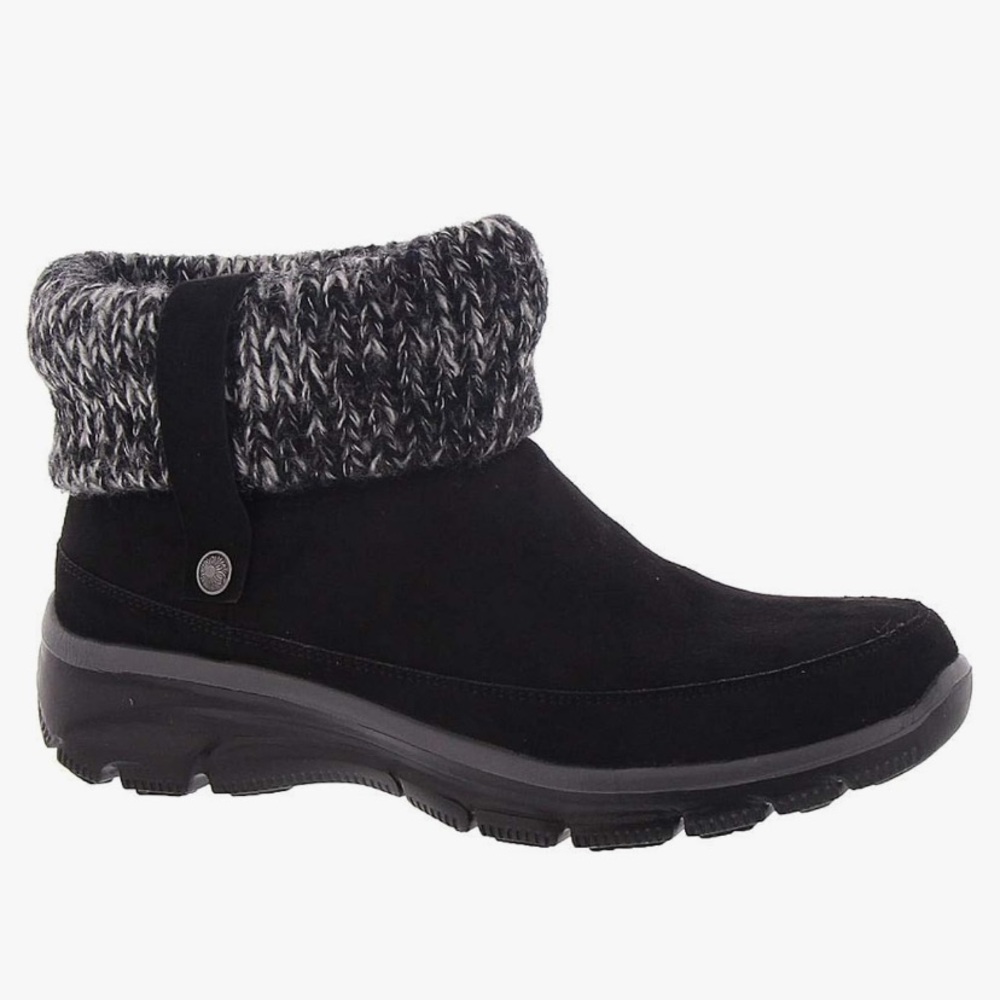 Skechers Women's Easy Going Boot Size 6 Black